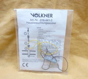 Völkner Hausbeleuchtungssockel Größe H0 NEU - Picture 1 of 1