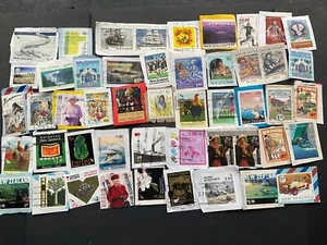 100 DIFFERENT NEW ZEALAND Commemorative stamps Kiloware With HIgh Values - Picture 1 of 2