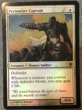 Foil Perimeter Captain - Worldwake - Magic the Gathering MTG - NM/M