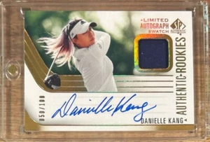 2021 SP Authentic - Authentic Rookie Signature Swatch Danielle Kang /100 Limited - Bild 1 von 2