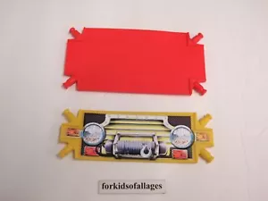 Lote de 2 paneles de red de goma KNEX rojos y amarillos para parrilla de coche/camión red flexible - Imagen 1 de 1