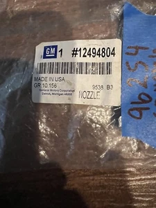 GM Part 12494804 Brand New Factory OEM Nozzle For Windshield Wiper - Picture 1 of 3