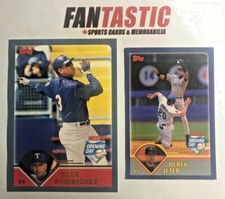 2003 Topps Opening Day Baseball Base Card / Mini Sticker YOU PICK inc RC, FY etc
