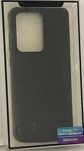 Power Battery Case 6000mAh for Galaxy S20 Ultra 5G - Black - Picture 1 of 2