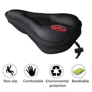 Almohadilla de gel cómoda Cojín de asiento de gel para silla de montar de bicicleta Cojín para bicicleta - Imagen 1 de 8