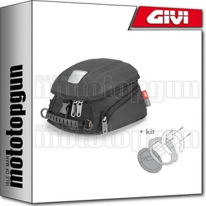 GIVI TANK BAG TANKLOCK MT505 + FLANGE TRIUMPH STREET TRIPLE 765 2020 20 - Picture 1 of 3