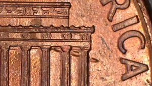 1996 Lincoln Memorial/ Lamination error - Picture 1 of 5