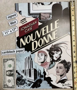 Nouvelle Donne 11" x 17" Print Signed by Jonathan Case Dark Horse NYCC 36/250 - Picture 1 of 5