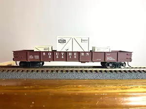 Ertl #??? Southern 42' Low Side Gondola Car #55410 w/Crates Load 1:87 - Bild 1 von 1
