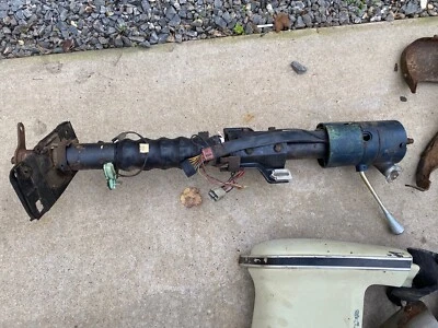 Ford Thunderbird 1971 columna de dirección interruptor de señal de giro collar de columna fabricante de equipos originales con llave Foto 1 de 4