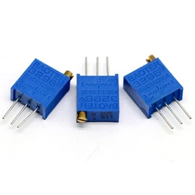 3296W Multiturn Potentiometer 501 1K 2K 5K 10K 20K 50K 100K 200K 500K 1M 2M ohm - Image 1 of 3