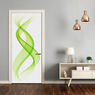 Removable Home Decor Door Wall Sticker Self Adhesive Modern Colorful waves