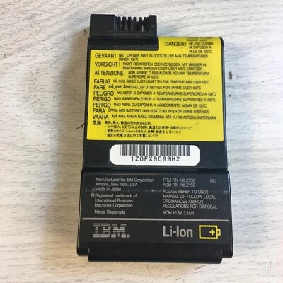 Refreshed IBM ThinkPad 600 Laptop Battery 600E 600D 600X 10.8V OEM - 02K7018b - Image 1 of 4