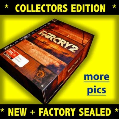 Far Cry 2 Collectors Edition PS3 *NEW *RARE *Oz Collector's FarCry PlayStation 3 - Image 1 of 4