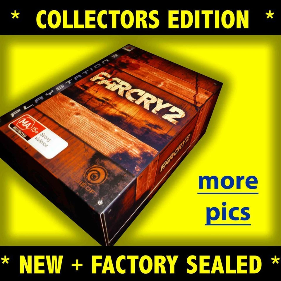 Far Cry 2 Collectors Edition PS3 *NEW *RARE *Oz Collector's FarCry PlayStation 3 - Image 1 of 4