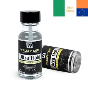 Walker Ultra Hold Glue Brush On Adhesive WALKER  Lace Wigs Toupee Hairpiece Glue - Picture 1 of 5