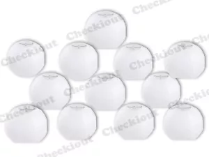 12x 12" White Paper Lantern Wedding Party Hanging Decoration Lamp Shade Supplies - Picture 1 of 3