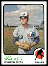 1973 Topps #41 Tom Walker  Montreal Expos NR-MINT