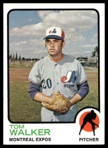 1973 Topps #41 Tom Walker  Montreal Expos NR-MINT