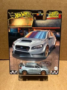 1/64 Hot Wheels Premium Boulevard Subaru WRX STI Silver #63 - Imagen 1 de 2