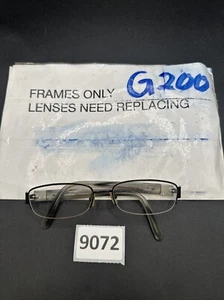 VERA WANG V198 BK Eyeglasses Frames Only  53-17-135 Black Silver  G200 - Picture 1 of 7