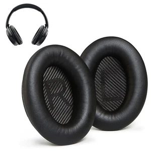 Premium Ear cushion pads compatible with Bose QC35 and QC35 II headphones - Picture 1 of 8