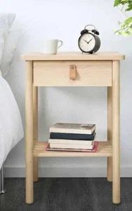 Nueva Mesita de Noche IKEA BJORKSNAS, Abedul 18 7/8 x 15" Madera Moderna - Imagen 1 de 2