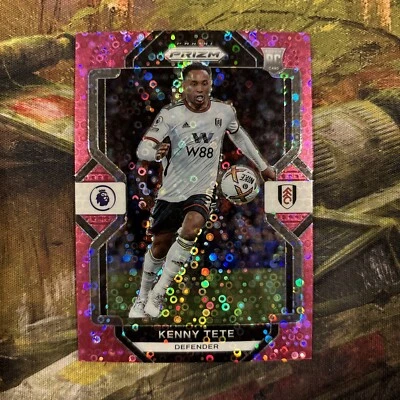 2022-23 Panini Prizm Premier League #73 Kenny Tete. Pink Breakaway /99.  SP RC - Image 1 of 2