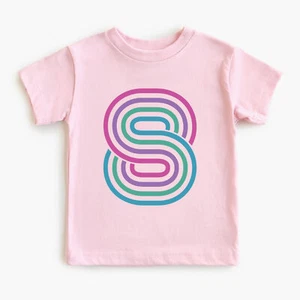 8th Birthday Shirt for Girl, Girls eighth birthday party T-shirt, 4075 - Picture 1 of 7