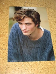Twilight ROBERT PATTINSON Originalautogramm GROSSFOTO! - Bild 1 von 1