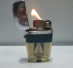 Working Modern Research Co. Scripto Vu Lighter Blue Band Vintage 5551/29 - Picture 1 of 9