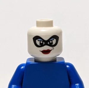 Lego - Minifigure Head - Batman - Dual Sided - Harley Quinn - Picture 1 of 2