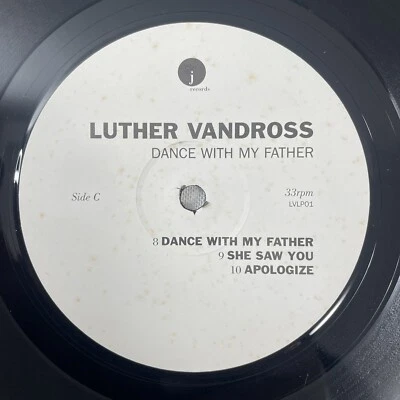 Luther Vandross - Dance With My Father 12" Vinyl 2LP Side C & D Only (No A & B) - Image 1 of 4