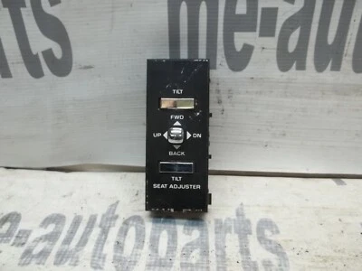 85-93 CADILLAC FLEETWOOD DEVILLE FWD LEFT MASTER DRIVER SIDE SEAT SWITCH CONTROL - Image 1 of 4