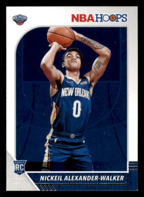 2019-20 Hoops #214 Nickeil Alexander-Walker RC - Image 1 of 2