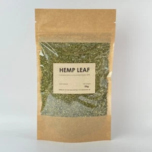 Hemp Leaf Tea | 100% natural herbal tea | stress anxiety insomnia relief 30-200g - Picture 1 of 5