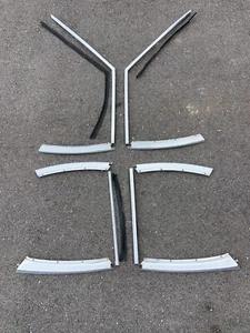 1979 - 1991 Ford Crown Victoria LTD Mercury Grand Marquis Side Window Trim Set - Picture 1 of 7