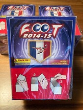 2014-15 Panini Foot France sealed box 100 packs (5) stickers Total 500 stickers