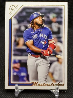 2022 Topps Gallery Vladimir Guerrero Jr. Masterstrokes MS-6 Toronto Blue Jays - Image 1 of 2