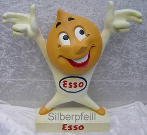 Figur Tankstelle Esso Max Drop Oil Werkstatt Auto Werbefigur Kult Groß Deko Rep - Bild 1 von 1
