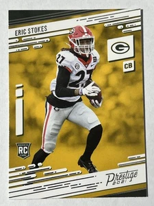2021 Panini Prestige #265 Eric Stokes RC Rookie Green Bay Packers - Foto 1 di 2