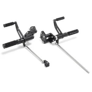 10" CNC Forward Controls Footpegs For Harley 2014-20 Sportster Super Low XL883L - Picture 1 of 8