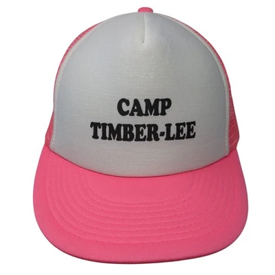Chapéu caminhoneiro Camp Timber-Lee Snapback malha traseira rosa tamanho único Cobra - Imagem 1 de 4