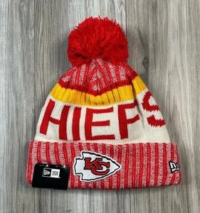 Kansas City Chiefs Football New Era NFL Football Spell Out Beanie | Neu mit Etikett - Bild 1 von 4