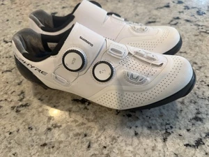 Scarpe Shimano S-Phyre XC902 MTB CX taglia 41 bianche NUOVISSIME MSRP $450 - Foto 1 di 4