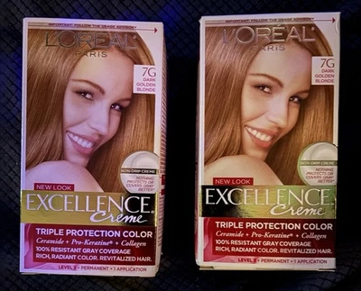 Color de pelo loreal 7G rubio dorado oscuro Foto 1 de 2