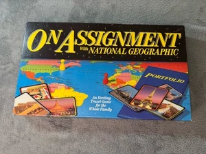 On Assignment with National Geographic Board Game Complete 1990 CS4L - Picture 1 of 3