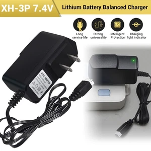 7.4V 2S Lithium Battery Balance Charger 3P High-Speed Plug XH-3P for RC Car - Picture 1 of 8