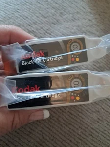 2 Kodak 10 Black Ink Cartridge Genuine New Sealed - Picture 1 of 4