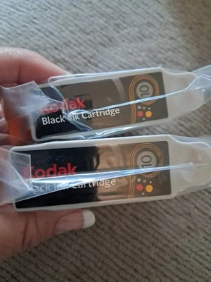 2 Kodak 10 Black Ink Cartridge Genuine New Sealed - Image 1 of 4